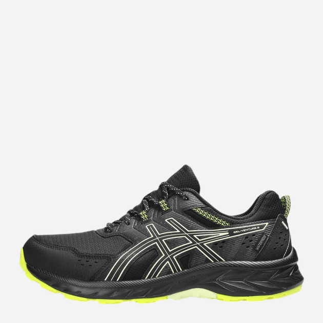 Чоловічі кросівки для бігу ASICS Gel-Venture 9 1011B705-003 42 (8.5US) 26.5 см Чорний/Світло-зелений (4550457727860) - зображення 3