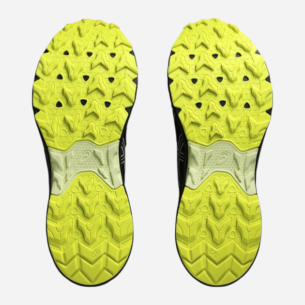 Чоловічі кросівки для бігу ASICS Gel-Venture 9 1011B705-003 42 (8.5US) 26.5 см Чорний/Світло-зелений (4550457727860) - зображення 6