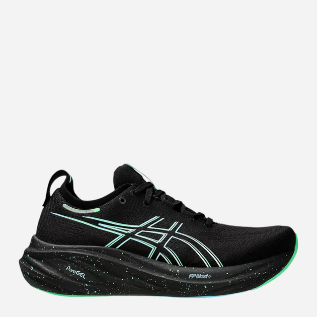 Buty do biegania męskie z amortyzacją ASICS Gel-Nimbus 1011B794-004 41.5 (8US) 26 cm Czarne (4550457716406) - obraz 1