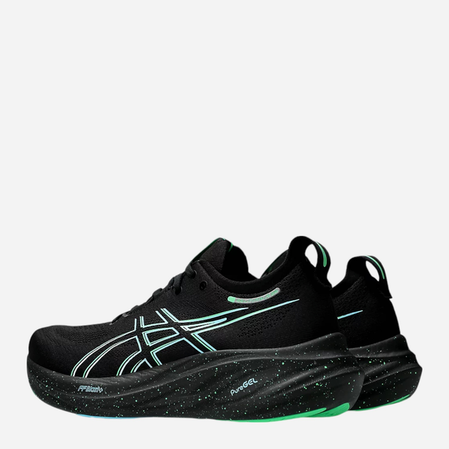 Buty do biegania męskie ASICS Gel-Nimbus 26 1011B794-004 45 (11US) 28.5 cm Czarne (4550457716437) - obraz 4