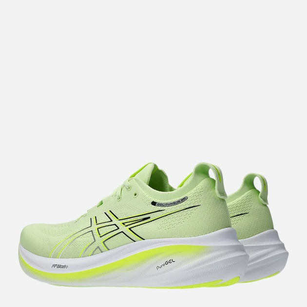 Buty do biegania męskie ASICS Gel-Nimbus 26 1011B794-301 40 (7US) 25.2 cm Jasnozielone (4550457719551) - obraz 4