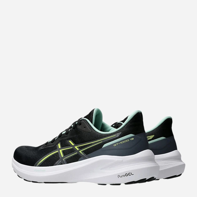 Buty do biegania męskie ASICS Gt-1000 13 1011B858-002 43.5 (9.5US) 27.5 cm Czarne (4550457749046) - obraz 4