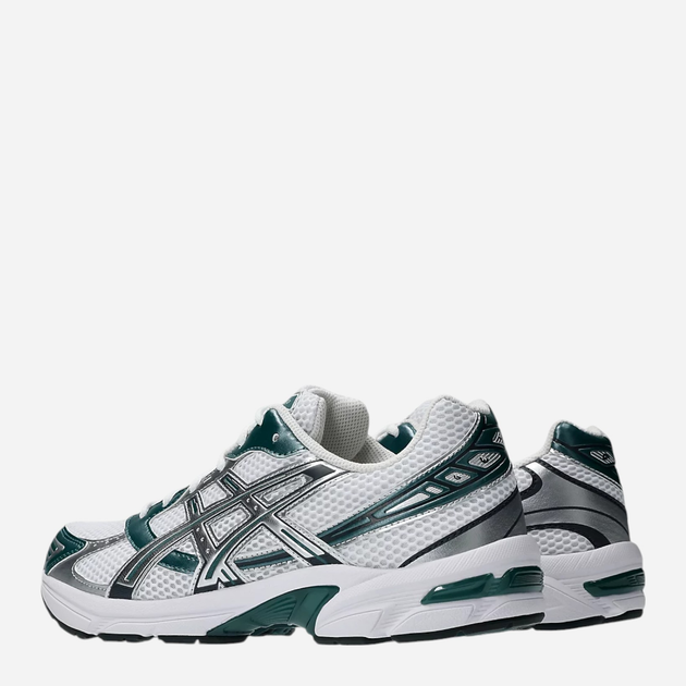 Buty sportowe męskie ASICS Gel-1130 1201A256-121 44 (10US) 28 cm Białe z zielonym (4550457730518) - obraz 4