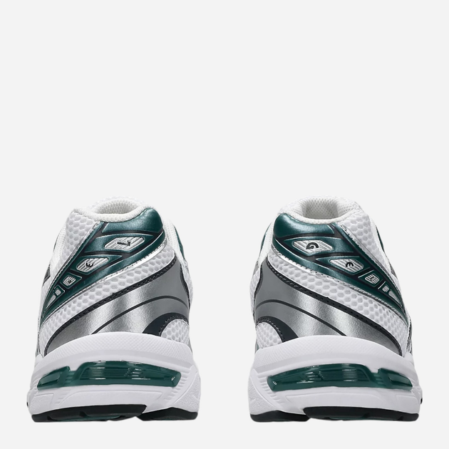 Buty sportowe męskie ASICS Gel-1130 1201A256-121 42.5 (9US) 27 cm Białe z zielonym (4550457730501) - obraz 5