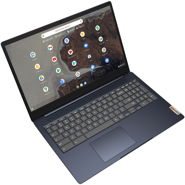 Ноутбук 15.6" Lenovo IdeaPad 3 Chrome 15IJL6 Intel Celeron N4500 RAM 4GB eMMC 64GB 10час батарея Chrome OS (UKR) - Уценка - изображение 4