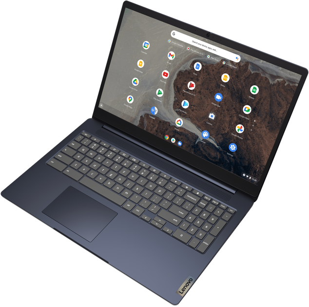Ноутбук 15.6" Lenovo IdeaPad 3 Chrome 15IJL6 Intel Celeron N4500 RAM 4GB eMMC 64GB 10час батарея Chrome OS (UKR) - Уценка - изображение 5