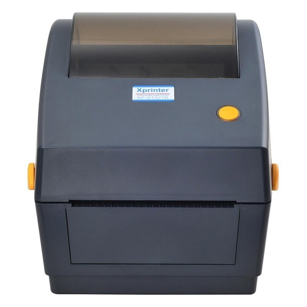 Термопринтер Xprinter XP-480B принтер этикеток, наклеек и штрих-кодов 108мм USB для Новой почты (XP480B, XP-DT480B) Black - изображение 2