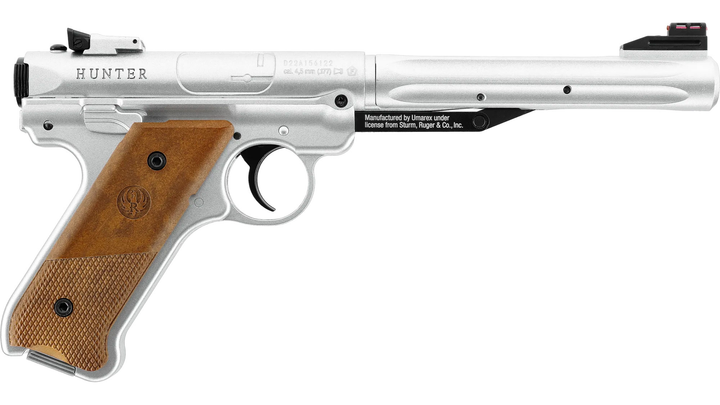 Пістолет пневматичний Umarex Ruger Mark IV Stainless 4,5 мм - зображення 2