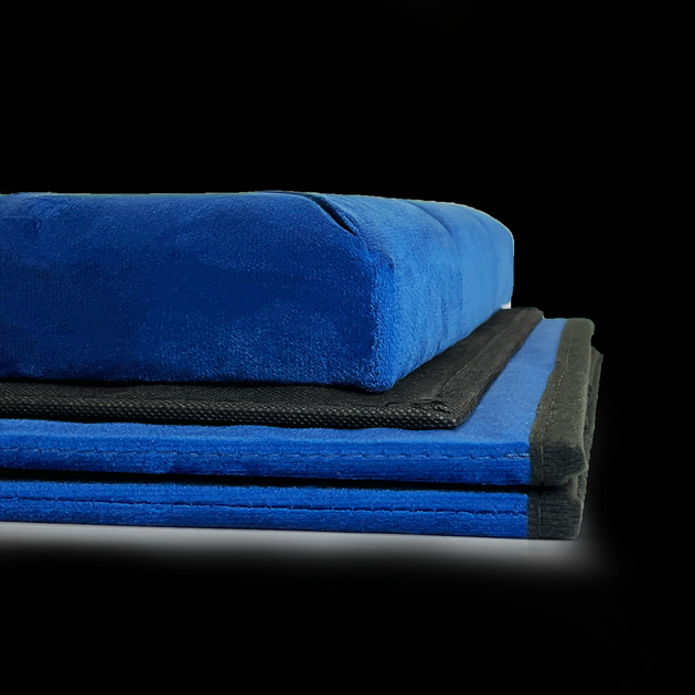 Пуф велюровый для хранения TH-05 BLUE - изображение 4