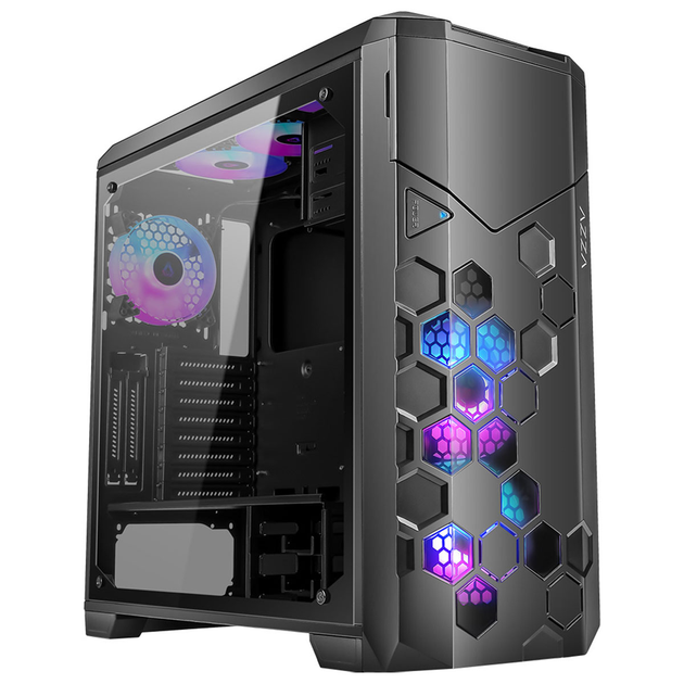 Корпус AZZA ATX STORM CSAZ-6000ARGB/B - зображення 1