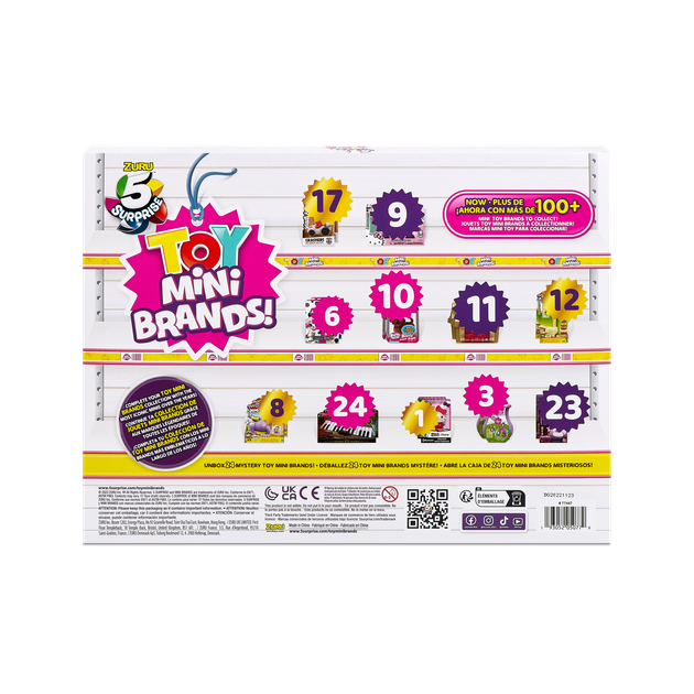 Игровой набор Zuru MINI BRANDS TOY Адвент календарь (TOYS77447) - изображение 4