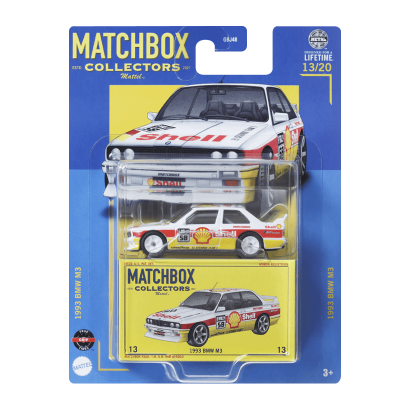 Машинка Premium Matchbox 1993 BMW E30 M3 Shell Collectors 1:64