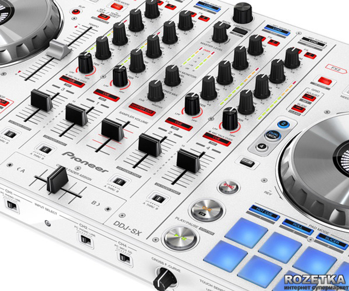Pioneer パイオニア　DDJ-SX-W DJコントローラー　現状品 DDJ-SX-W (archived) PERFORMANCE DJ CONTROLLER (white
