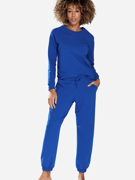 Bluza damska bez kaptura DKaren Wenezja XL Niebieska (5903251458659) - obraz 3