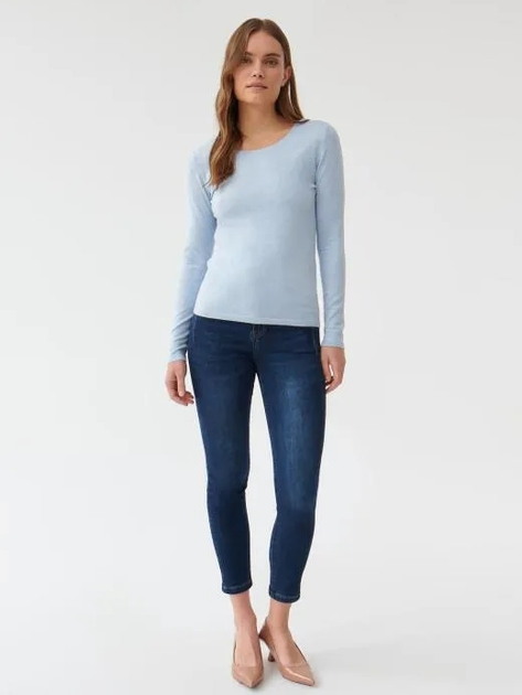 Sweter damski z wiskozy Tatuum WESSA T2315.097 M Niebieski (5900142258343) - obraz 3