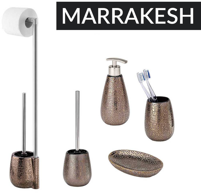 Pojemnik na szczoteczki do zębów Wenko Marrakesh Brązowy (4008838779996) - obraz 6