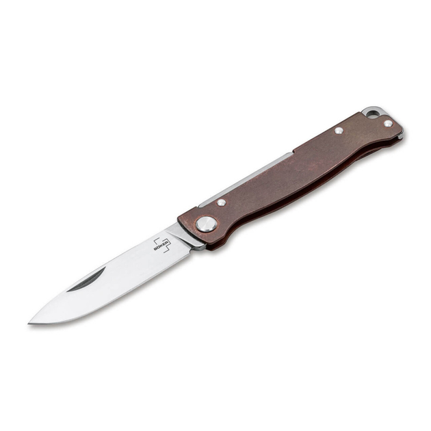 Нож складной Boker Plus Atlas Сopper замок Slip joint 01BO852 - изображение 1