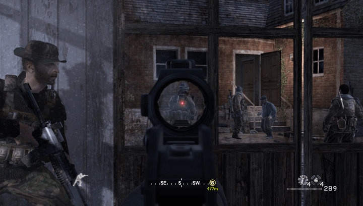 Набор Консоль Sony PlayStation 3 Slim 320GB Black Б/У + Игра Call of Duty Modern Warfare 2 Английская Версия + Call of Duty Modern Warfare 3 + Call of Duty 4 Modern Warfare - изображение 4