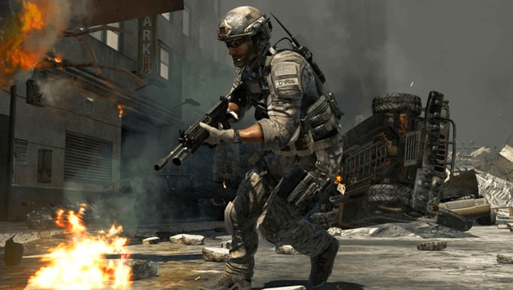 Набор Консоль Sony PlayStation 3 Slim 320GB Black Б/У + Игра Call of Duty Modern Warfare 2 Английская Версия + Call of Duty Modern Warfare 3 + Call of Duty 4 Modern Warfare - изображение 5
