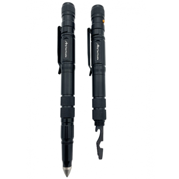 Професійна Тактична Ручка JB Tacticals JB-02 8в1 Чорний - Фото 3 Професійна Тактична Ручка JB Tacticals JB-02 8в1 Чорний - зображення 3