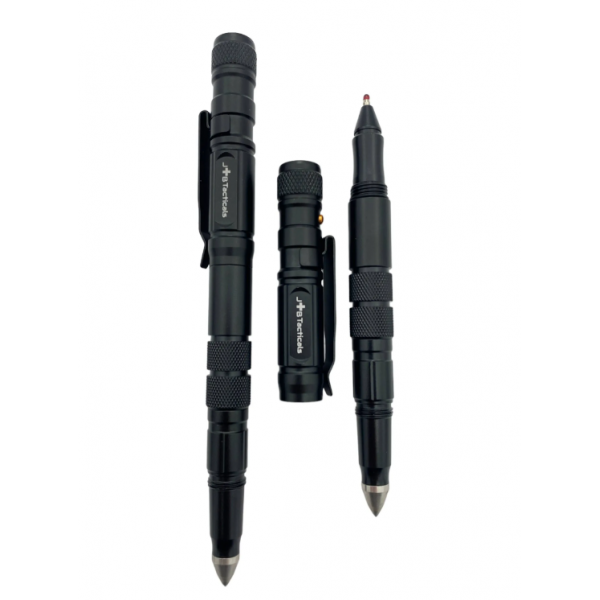 Професійна Тактична Ручка JB Tacticals JB-02 8в1 Чорний - Фото 4 Професійна Тактична Ручка JB Tacticals JB-02 8в1 Чорний - зображення 4