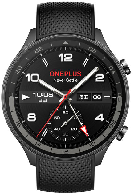 Смарт-годинник OnePlus Watch 2R Gunmetal Gray (AKGONESMA0003) - зображення 2