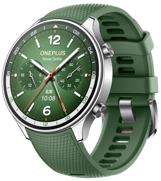 Smartwatch OnePlus Watch 2R Forest Green (AKGONESMA0004) - obraz 1