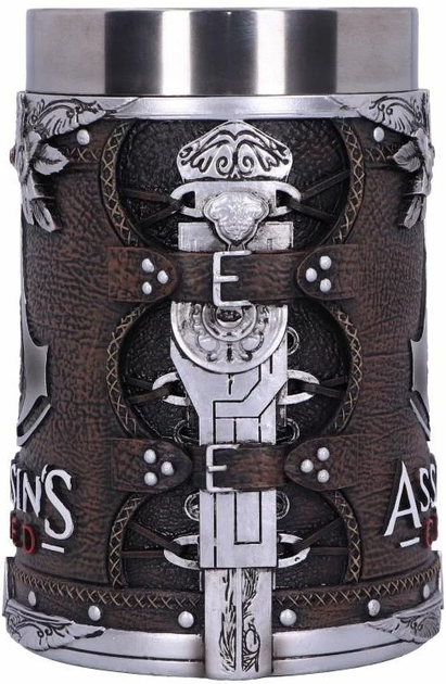 Kufel kolekcjonerski Nemesis Now Assassins Creed Tankard of the Brotherhood - 15.5 cm (801269140830) - obraz 2