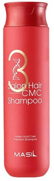 Акція на Зміцнювальний шампунь для волосся з амінокислотним комплексом Masil 3 Salon Hair CMC Shampoo 300 мл від Rozetka