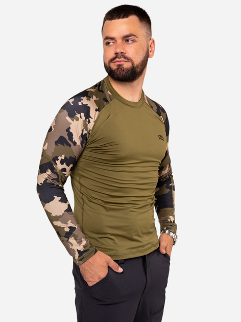 Тактический лонгслив ThermoX Furious Army LS T1573776 M Оливковый - изображение 1