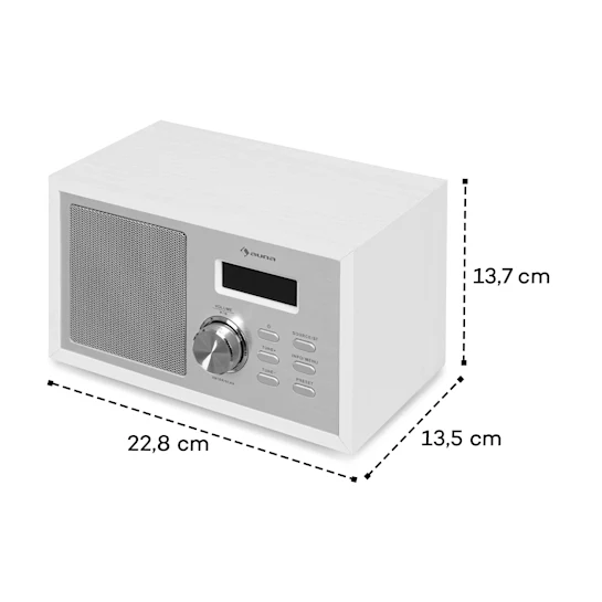 Радиоприемник Auna Ambient Radio Белый Б/У - изображение 2