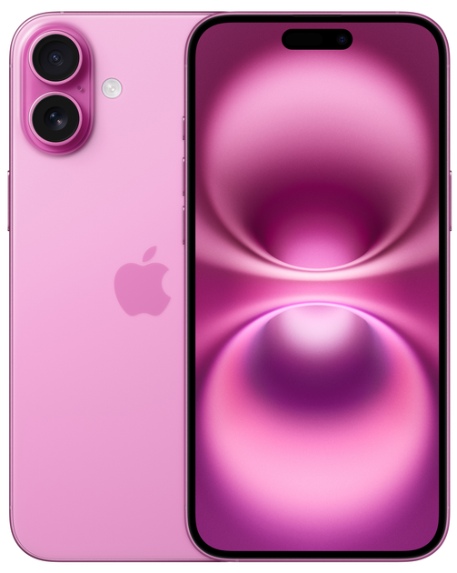 Мобільний телефон Apple iPhone 16 Plus 256GB Pink (MXY13) - зображення 1