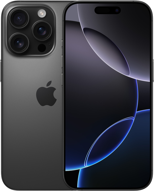 Мобільний телефон Apple iPhone 16 Pro 128GB Black Titanium (MYND3) - зображення 1