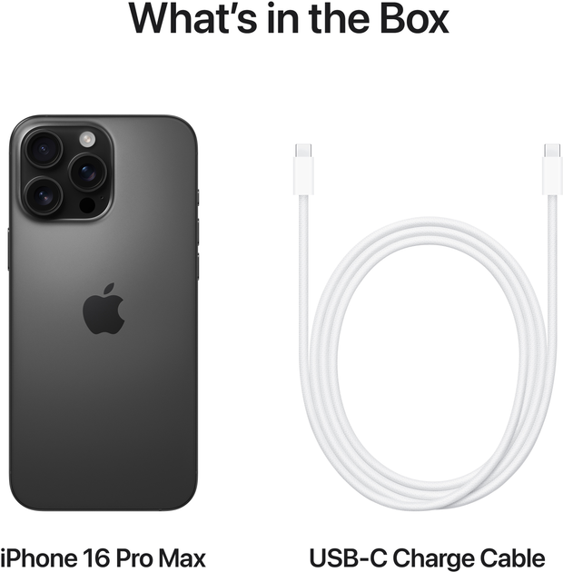 Smartfon Apple iPhone 16 Pro Max 256GB Black Titanium (MYWV3) - obraz 9