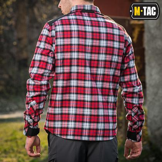 Сорочка M-Tac Redneck Cotton Shirt Red Розмір L/R - зображення 2