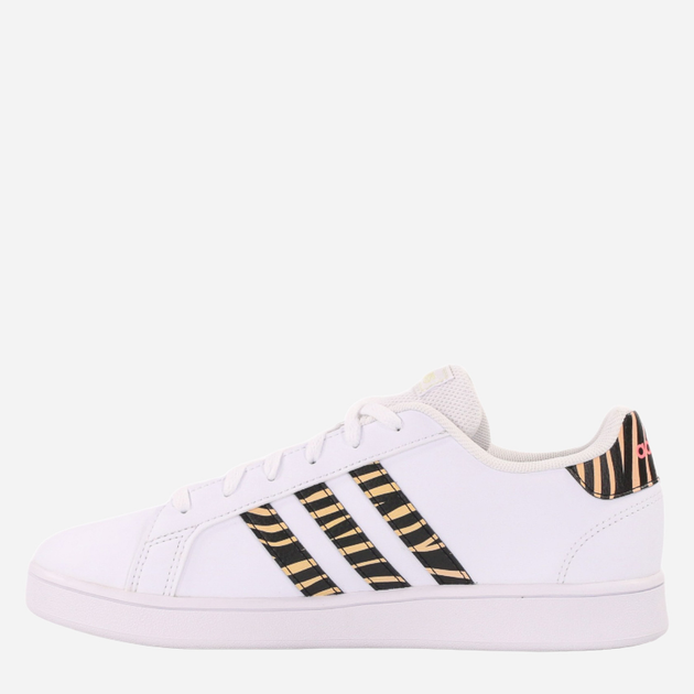 Підліткові кеди для дівчинки adidas Grand Court K GZ1067 36.5 Білі (4065418281508) - зображення 2