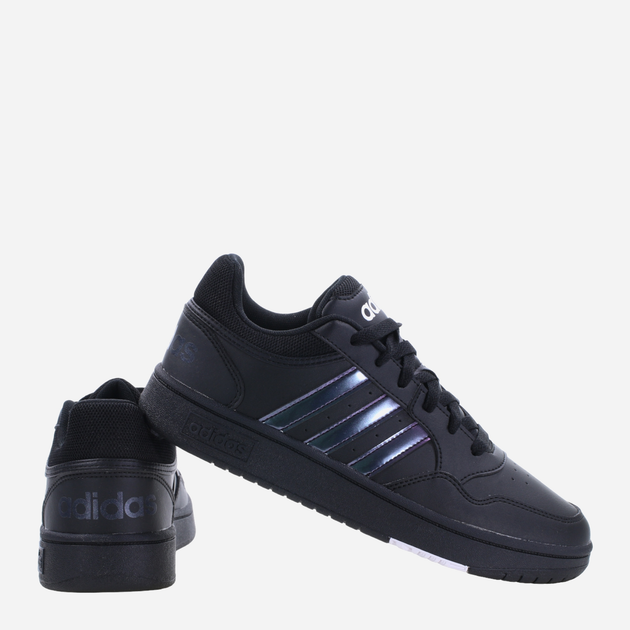 Sneakersy młodzieżowe dla dziewczynki adidas Hoops 3.0 K GZ9671 36 Czarne (4066748607167) - obraz 3
