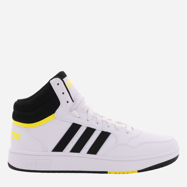 Tenisówki młodzieżowe dla dziewczynki adidas Hoops 3.0 Mid K GZ1928 40 Biały/Czarny (4065427530031) - obraz 1