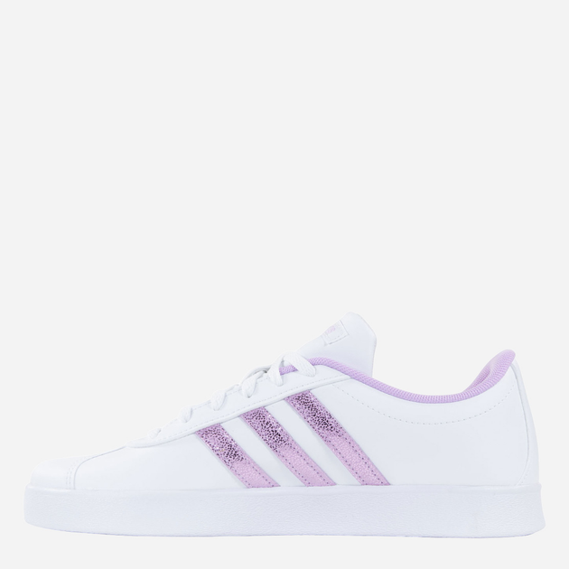 Підліткові кеди для дівчинки adidas VL COURT 2.0 K FY8904 36.5 Білі (4064037651952) - зображення 2