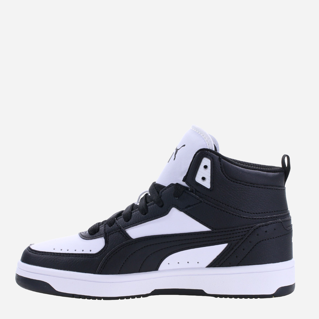 Підліткові демісезонні черевики для хлопчика Puma Rebound JOY J 374687-01 37.5 Білий/Чорний (4062452970894) - зображення 2