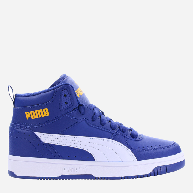 Підліткові демісезонні черевики для хлопчика Puma Rebound JOY J 374687-17 35.5 Сині (4065452623968) - зображення 1