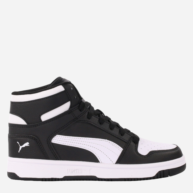 Підліткові демісезонні черевики для хлопчика Puma Rebound Layup SL Jr 370486-01 38.5 Чорні (4060981199595) - зображення 1