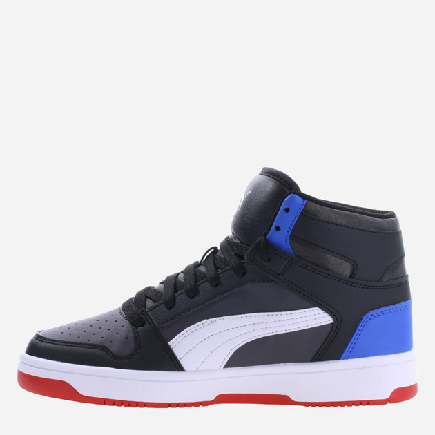 Підліткові демісезонні черевики для хлопчика Puma Rebound Layup SL Jr 370486-24 36 Чорні (4099683244517) - зображення 2