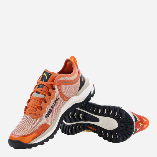 Buty sportowe męskie Puma Voyage Nitro 2 Chili Powder 376919-08 40.5 Pomarańczowy/Czarny (4065452561888) - obraz 4