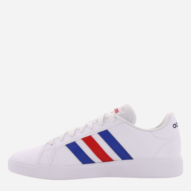 Tenisówki męskie do kostki adidas Grand Court GW9252 41.5 Białe (4065426732627) - obraz 2