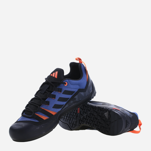 Чоловічі кросівки для туризму adidas Terrex Swift Solo 2 IE6903 48 Синій/Чорний (4066746376645) - зображення 4