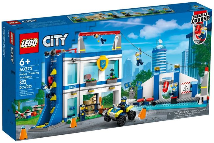 Конструктор LEGO City Поліцейська академія 823 деталі (60372) (955555906093099) - Уцінка - зображення 1