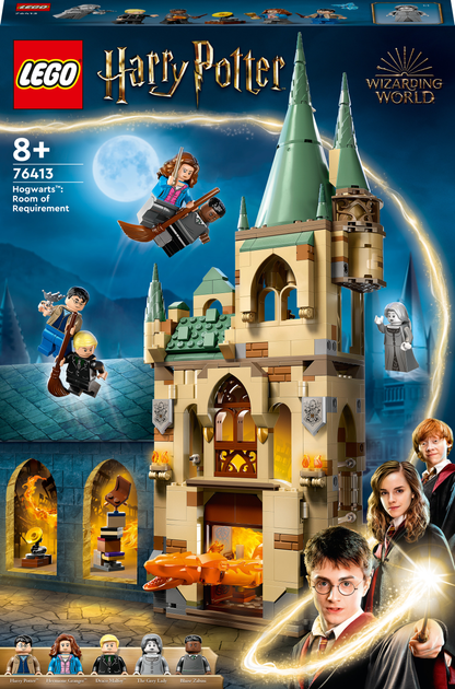 Zestaw klocków LEGO Harry Potter Hogwart: Pokój życzeń 587 elementów (76413) (955555906093172) - Outlet - obraz 1