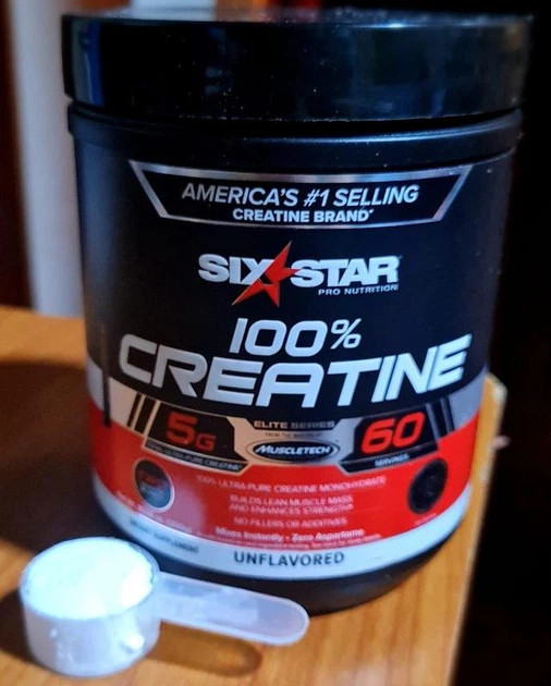 Креатин Six Star 100% Creatine, Unflavored 300 g - изображение 4