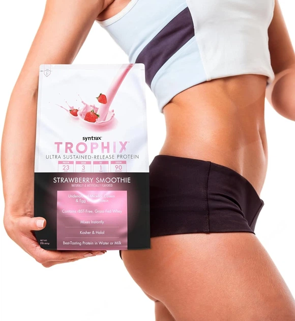 Протеин Syntrax Trophix 908 g (Strawberry Smoothie) - изображение 3